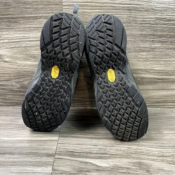 Lowa Levante GTX Qc Mid Black & Blue Hiking Boots Women's Shoes Size 7 - Picture 7 of 8